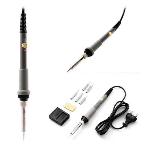 KingD Electrical Soldering Iron EU Plug 220V 60W Adjustable Temperature