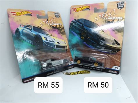 Hotwheels Hot Wheels Premium Street Tuners Honda S Rm N Nissan Sx Rm Hobbies