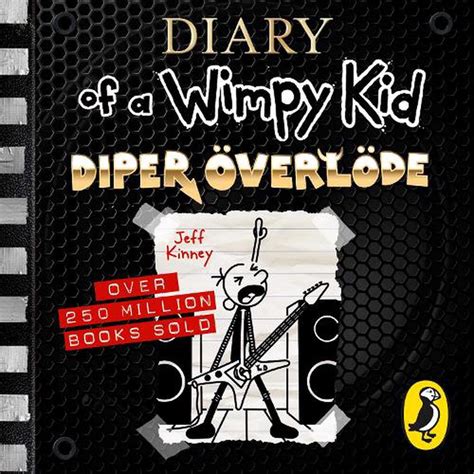 Diary Of A Wimpy Kid Diper Oeverloede Book 17 By Jeff Kinney Cd