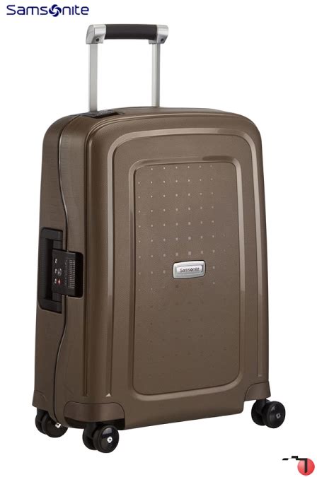 Samsonite Trolley De Viagem Rodas Cm Scure Dlx Bronze Met Lico