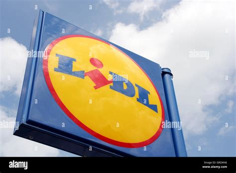 Logo Of Lidl Company Hi Res Stock Photography And Images Alamy