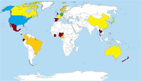 Image - A large blank world map with oceans marked in blue (1).png ...