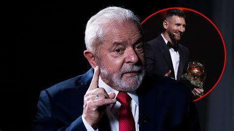 La Fuerte Advertencia De Lula Da Silva Tras El Octavo Balón De Oro De Messi ¿hace Cuánto Que