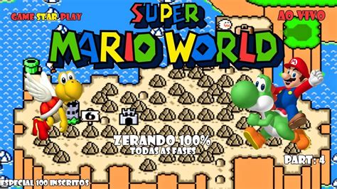 Super Mario World Zerando 100 YouTube