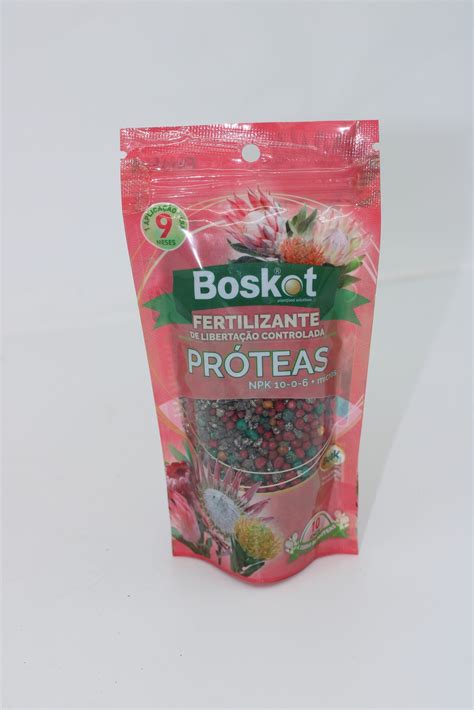 Adubo Boskot Proteias 100gr Horto Girassol