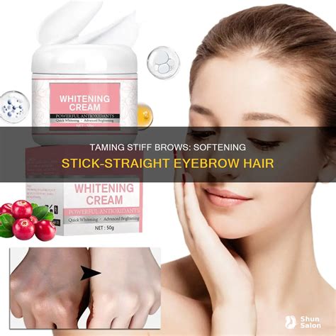 how to soften eyebrow hair