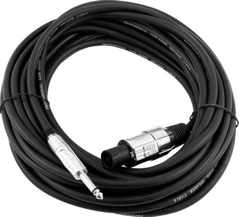 OMNITRONIC Adaptercable Speaker M Jack 5m Bk Bol