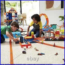 Car Track Set Hot Wheels Massive Loop Mayhem Track Set 1 164 Scale Car Designed For Multi