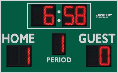 3450 Soccer Scoreboard - Varsity Scoreboards