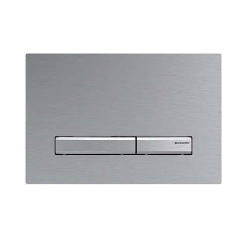 Plaque De Commande Geberit Sigma Chrome Double Bouton Chrome