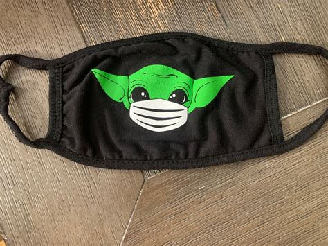 Baby Yoda Mask Etsy