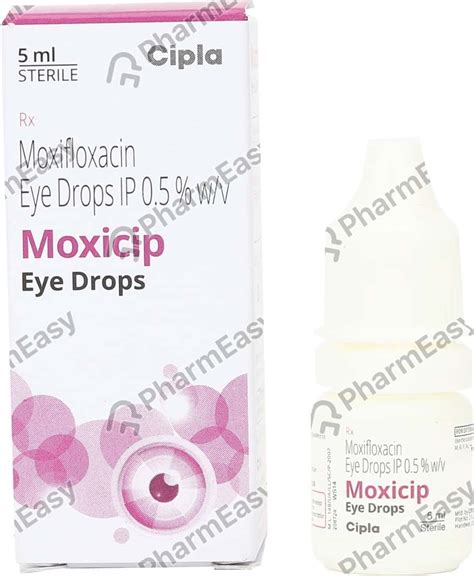 Moxicip Eye Drop Uses Side Effects Price Dosage