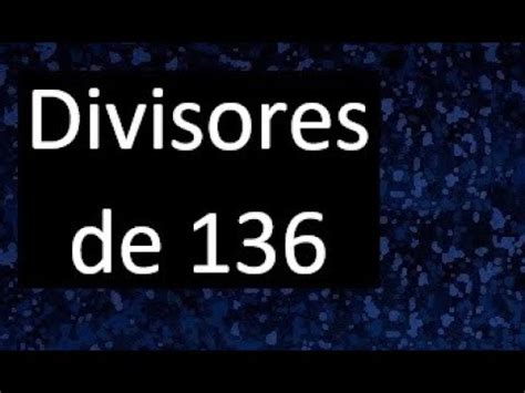 Divisores De Cuales Son Los Divisores De Factors Of