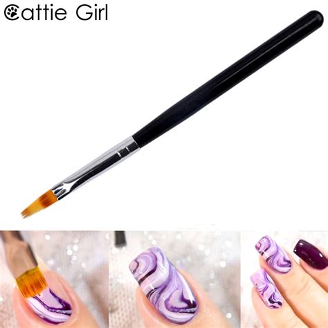 1Pc Gradient Brush Drawing Painting Pen Nail Brush Rhinestone Wooden ...