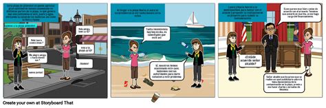 Contaminaci N En Playa Pimentel Storyboard Por B B Acd