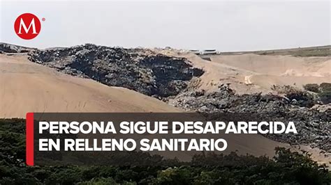 Contin A La B Squeda De Una Persona Tras Derrumbe En Basurero De