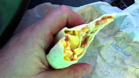 My Taco Bell Breakfast Review Youtube