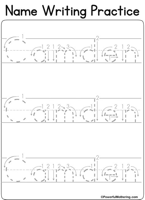 Tracing Letters Custom - TracingLettersWorksheets.com