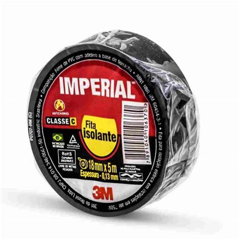 Fita Isolante Imperial Slim Preto