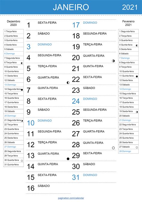 Calendário InDesign - Português (Portuguese) - Holidays Portugal