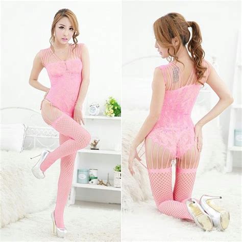 Jual Baju Tidur Wanita Seksi Pink Bodystocking Lingerie Su Flickr