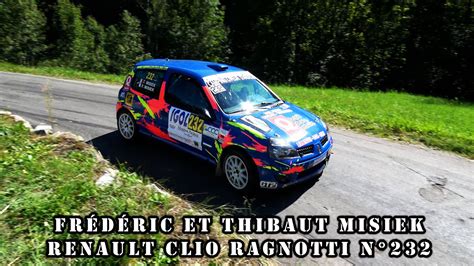 Rallye du Mont Blanc 2023 Renault Clio Ragnotti N232 Frédéric et