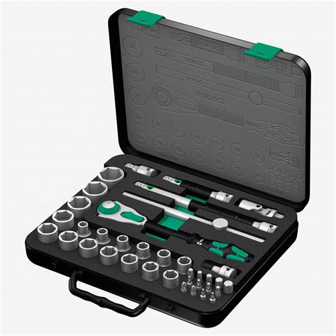 Wera Tools 003645 Zyklop Rachet Premium 1/2" Drive Metric Set