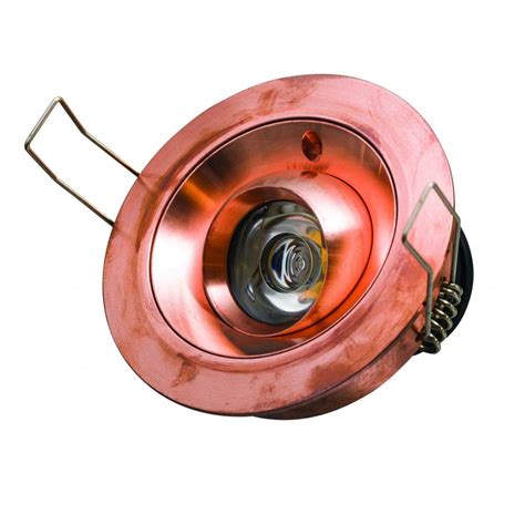 Hunza Outdoor Lighting Pure LED Titlitng Eave Light 6W Copper Low