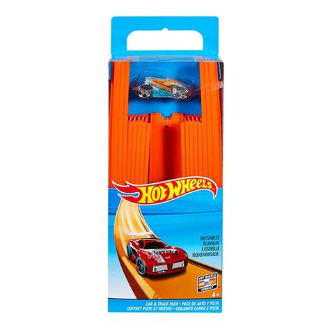 Set de Pista Hot Wheels Action Auto más 18 Rectas Walmart