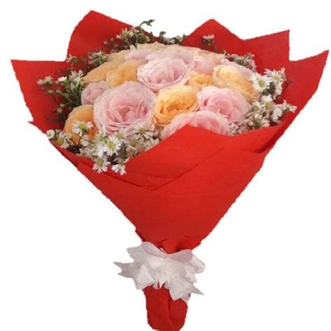 Jual Florist Buket Bunga Mawar Pink Asli Bucket Wisuda Hadiah Ulang