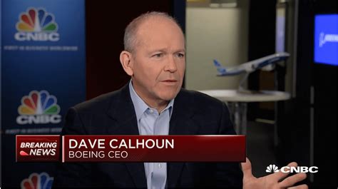 Boeing CEO Calhoun On Airline Deferrals And A Difficult Time