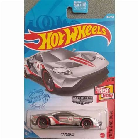Hot Wheels Then And Now 17 Ford GT ZAMAC Universo Hot Wheels