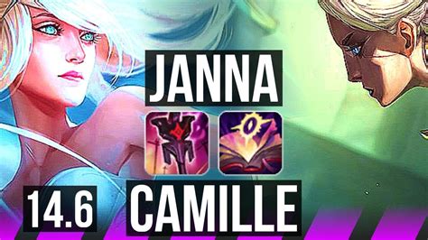 Janna And Jinx Vs Camille And Draven Sup 2 1 23 300 Games Euw