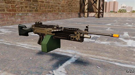 The M249 light machine gun Airsoft for GTA 4