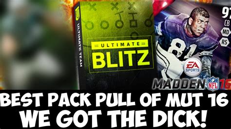 Mut 16 Pack Opening Best Pack Pull Of The Year We Got The Dick