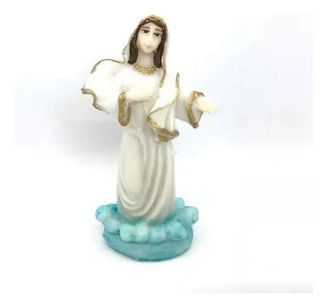 Imagem Nossa Senhora Rainha Da Paz Medjugorje Em Resina 7 Cm MercadoLivre