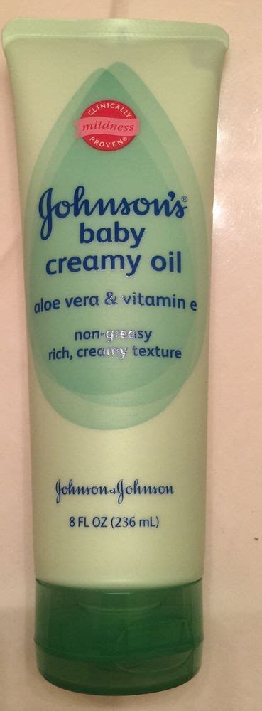 New Johnsons Creamy Baby Oil Lotion Rare Green Mosquito Repellent 8oz