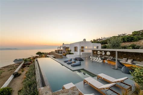 Waking Up To The Aegean Best Sea View Villas In Mykonos The Ace Vip Mykonos Villas