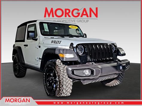 Certified Pre Owned 2023 Jeep Wrangler Willys Wheeler 2D Sport Utility