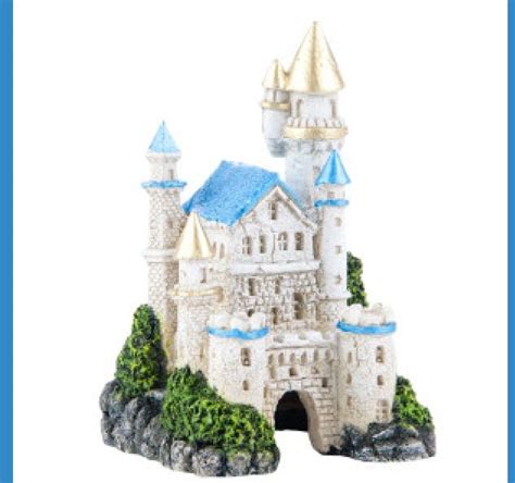 Fish tank: castle | Aquarium ornaments, Glow fish, Aquarium