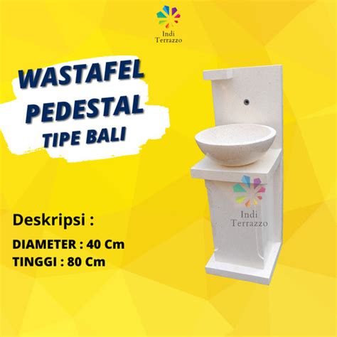 Jual Indi Terazzo Wastafel Teraso Cuci Tangan Minimalis Unik Termurah