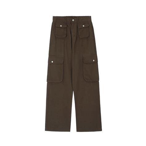 Vintage Multi Pocket Casual Cargo Pants Helloice Apparel