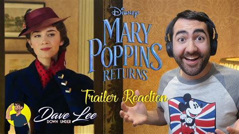 Mary Poppins Returns Official Trailer Reaction Youtube