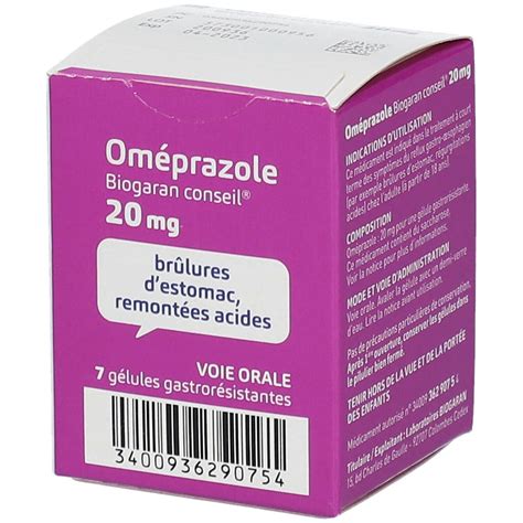 Omeprazole Biogaran Conseil Mg Pc S Redcare Pharmacie