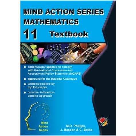 Mind Action Series Mathematics Textbook Ncaps 2019 Grade 11 Isbn 9781776115228