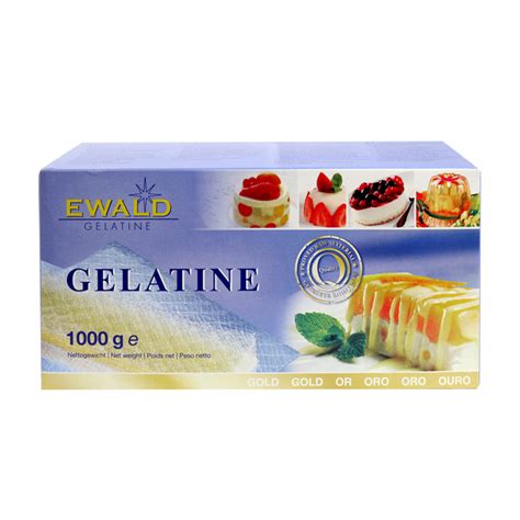 Ewald Gelatine Leaf Gold Premium Gourmet Food