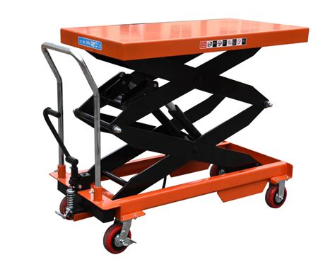 PTS1500 Double Scissor Lift Table 1500kg Capacity And 1 7m Lift Height