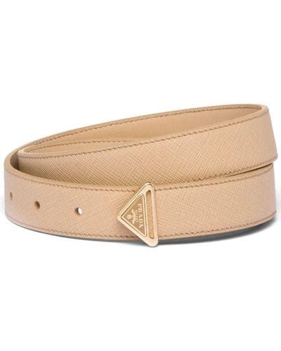 Natural Prada Belts For Women Lyst