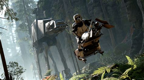 Speeder Bike Video Games Battle Of Endor Star Wars Battlefront Star