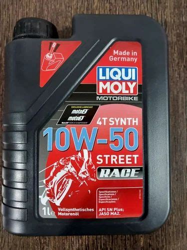 Liqui Moly 10w 50 Street Race, Bottle of 1 Litre at ₹ 1980/litre in ...